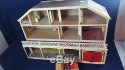 Vintage Lundby Sweden Dollhouse Stable Automobile Car 1970s