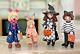 Vintage Miniature Dollhouse Artisan Julie Stevens Clay Halloween Figurines Decor