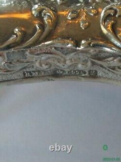 Vintage Miniature Silver Sofa / Settee. Edinburgh Hallmarks