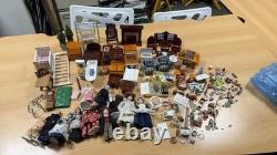 Vintage Miniature Wooden And Ceramic House Toys Bundle Or Will Sell Individual