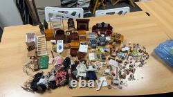 Vintage Miniature Wooden And Ceramic House Toys Bundle Or Will Sell Individual