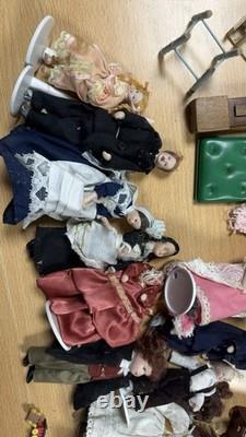 Vintage Miniature Wooden And Ceramic House Toys Bundle Or Will Sell Individual