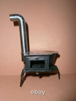 Vintage Philippe Bordelet Wood Stove 1/12 Miniature Dollshouse