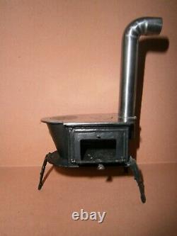 Vintage Philippe Bordelet Wood Stove 1/12 Miniature Dollshouse