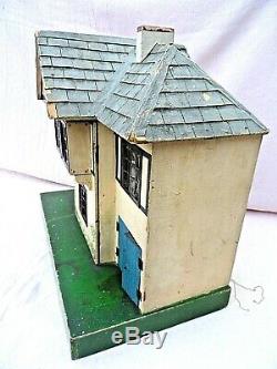 Vintage Tri-ang Dolls House With Electrics All Original Inside & Out Black Windo