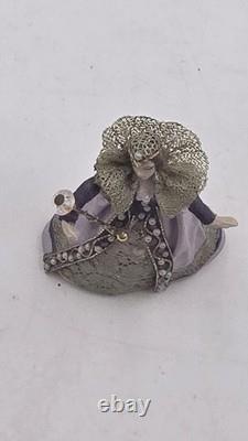 Vtg Miniature Doll Fortune Teller / Witch 124 Y. M. S 1996 Dolls House Diorama