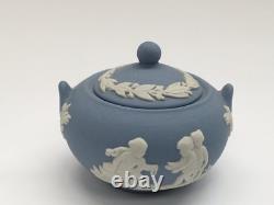 Wedgwood Miniature Jasperware Style Porcelain Tea Set Dolls House Collectable