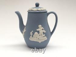 Wedgwood Miniature Jasperware Style Porcelain Tea Set Dolls House Collectable