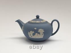 Wedgwood Miniature Jasperware Style Porcelain Tea Set Dolls House Collectable