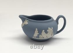 Wedgwood Miniature Jasperware Style Porcelain Tea Set Dolls House Collectable