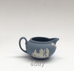 Wedgwood Miniature Jasperware Style Porcelain Tea Set Dolls House Collectable