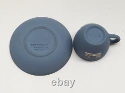 Wedgwood Miniature Jasperware Style Porcelain Tea Set Dolls House Collectable