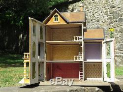 Wonderful Antique German Christian Hacker Dollhouse Dolls' House Puppenhaus