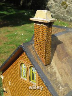 Wonderful Antique German Christian Hacker Dollhouse Dolls' House Puppenhaus