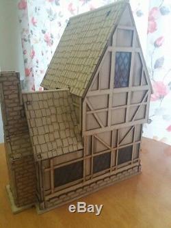 Wooden made-to-order Tudor Dolls House