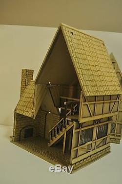 Wooden made-to-order Tudor Dolls House