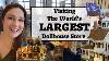 World S Largest Dollhouse Store Tour Flip This Dollhouse Ma