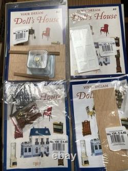 Your Dream Dolls House 60-packs Miniature Furniture Set